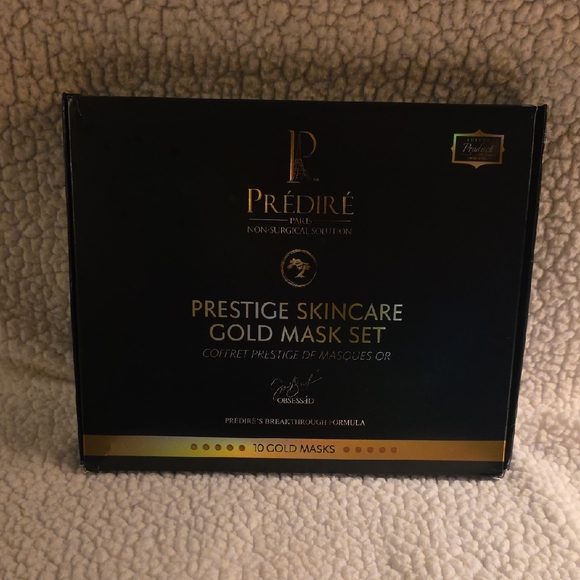 Predire Paris Prestige Skincare Gold Mask Set Breakthrough Formula 10 Masks